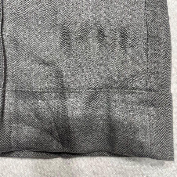 J. Crew - Favorite Fit - 100% Linen - Grey Sz. 4P - Picture 4 of 6